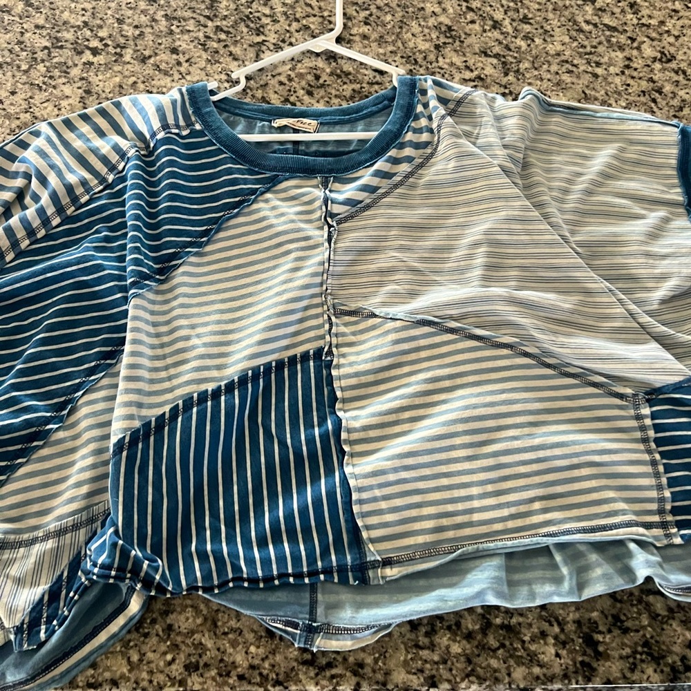 Free People Cropped Tee